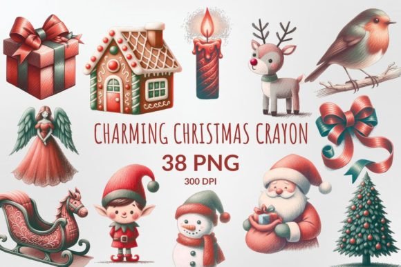 Charming Christmas Crayon Sublimation Review