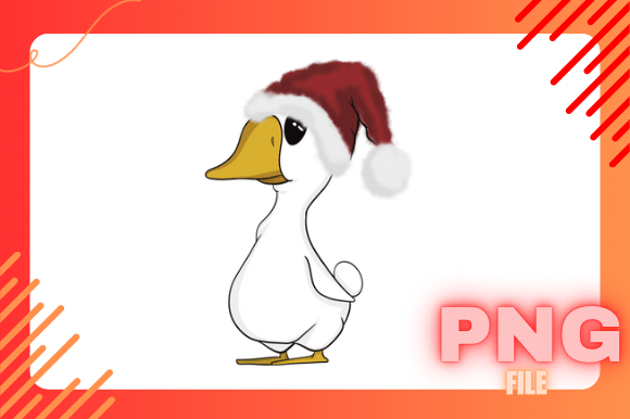 Cute Christmas Duck Illustrations for Modern Publishing