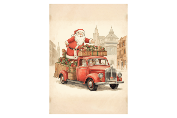 Truck Christmas Card: A Designer's Review for Selling