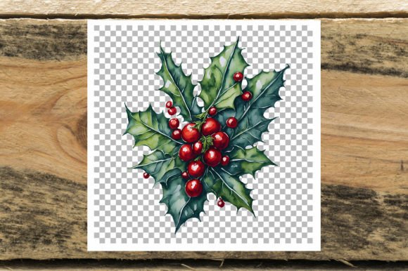 Watercolor Painting Christmas Ornament for Brand Illustrations