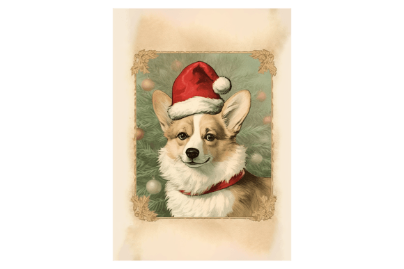 Welsh Corgi Christmas Card Embroidery Review